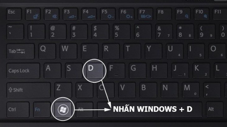 Tổ hợp phím tắt để tắt laptop nhanh chóng