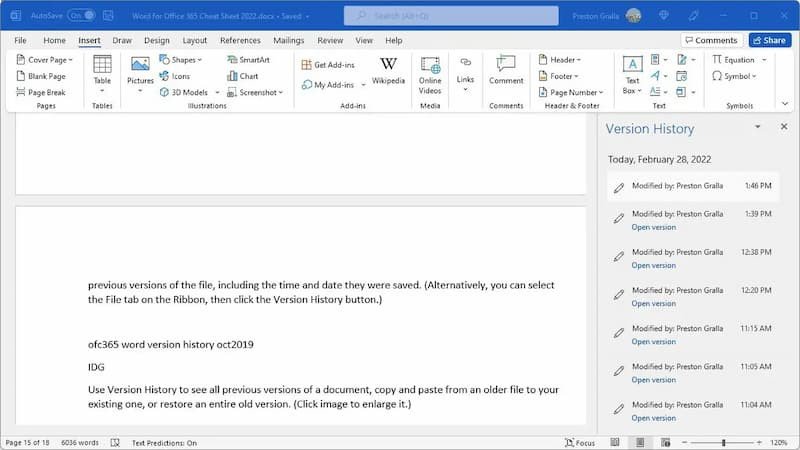 Tổng quan giao diện Microsoft Word trên laptop