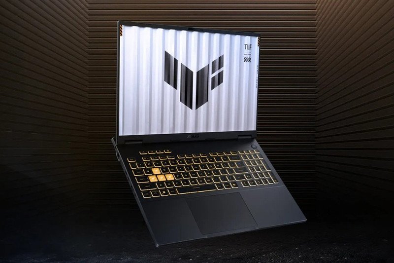 Tổng quan thiết kế mạnh mẽ của laptop Asus TUF Gaming F16 FX607VU-RL045W