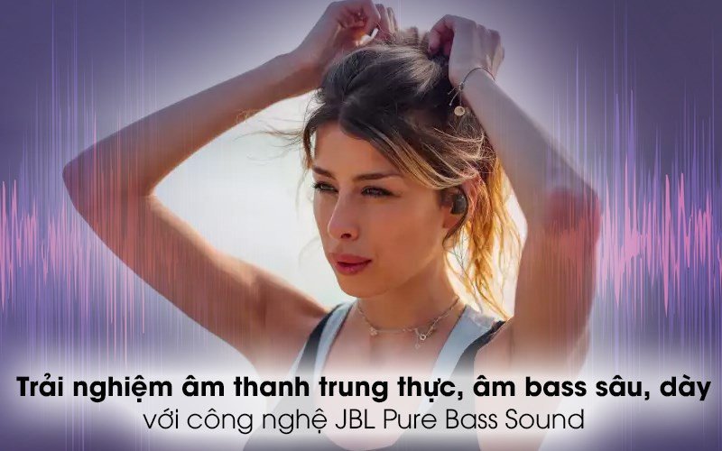 Trải nghiệm âm thanh sâu và dày với JBL T115TWSWHTAS