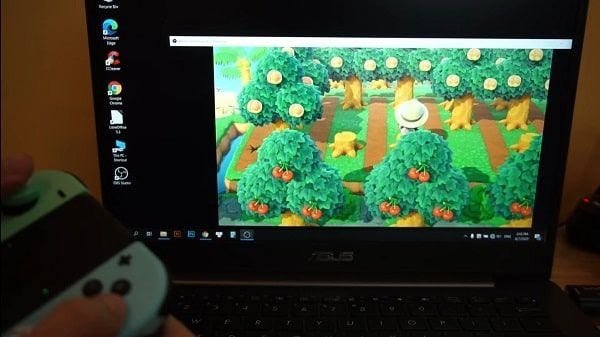 Trải nghiệm chơi game Nintendo Switch trên màn hình laptop