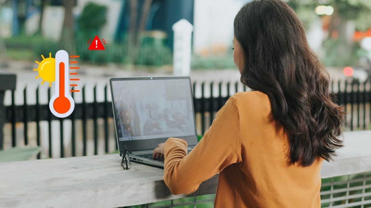 Tránh sử dụng máy tính xách tay ở môi trường quá nóng để ngăn ngừa tình trạng sập nguồn đột ngột.