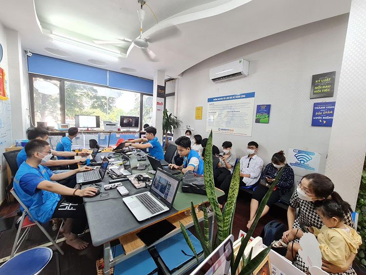 Trung tâm sửa chữa laptop Hà Đông tin cậy của khách hàng