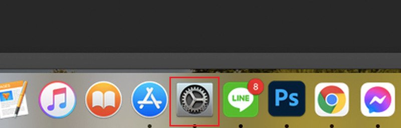 Truy cập System Preferences để kết nối loa Bluetooth với MacBook