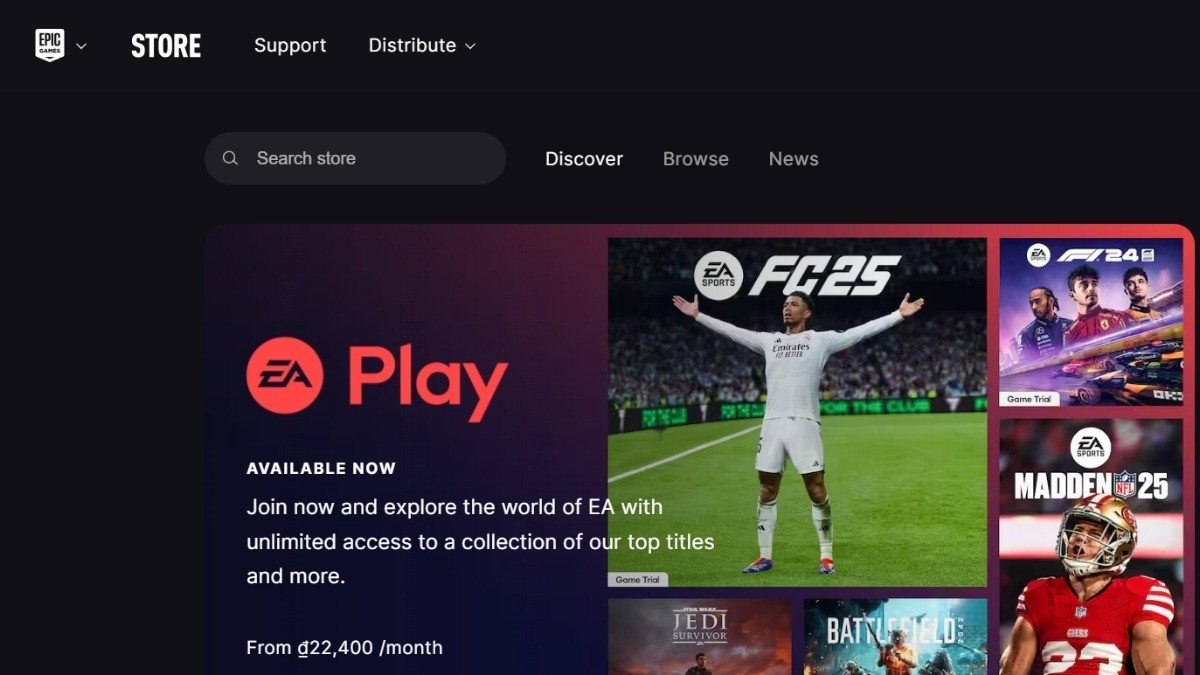 Truy cập website chính thức để tải game trực tiếp trên laptop Win 10