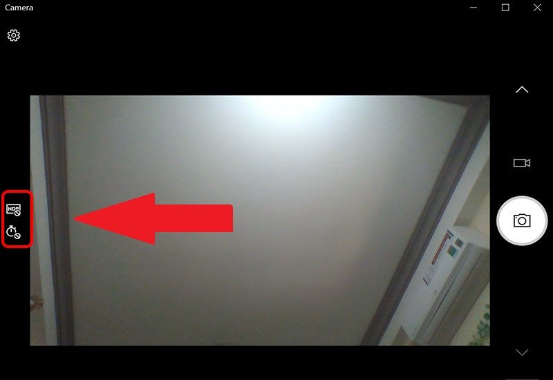 Tùy chỉnh chế độ ghi hình và cài đặt camera khi quay video trên laptop Dell