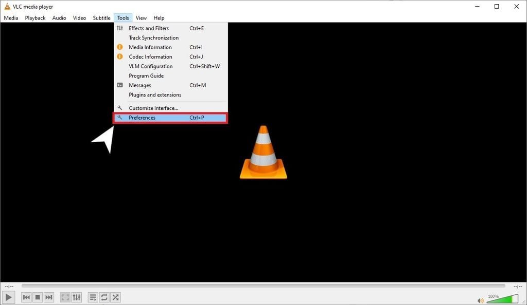 Tùy chọn trong VLC Media Player để cài hình nền động