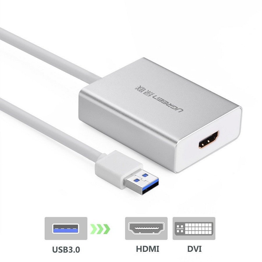 USB to HDMI Adapter cho laptop xuất ra nhiều màn hình