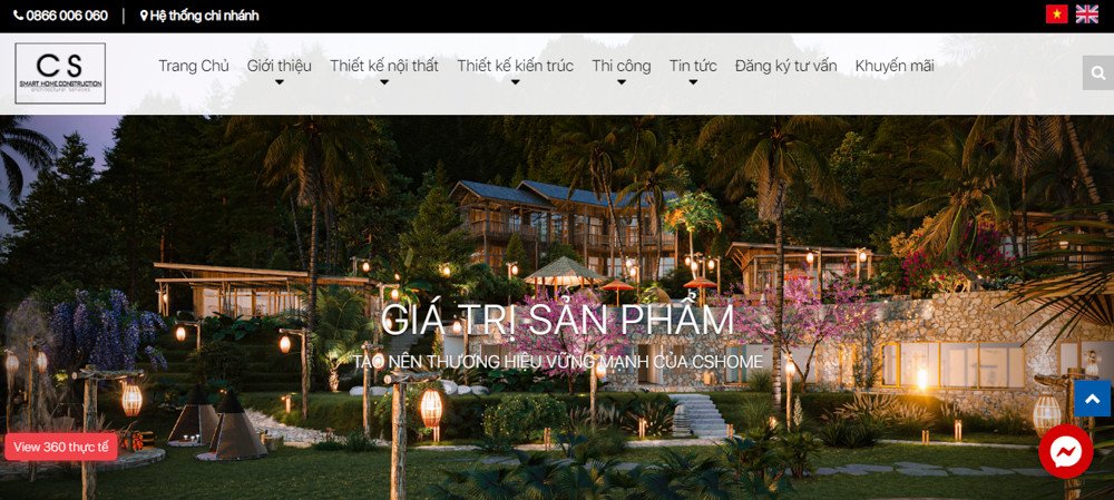 Văn phòng CSHome, đối tác thiết kế nhà đẹp tại Nghệ An