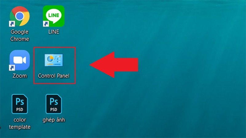 Vào Control Panel để chỉnh cài đặt laptop không tắt màn hình