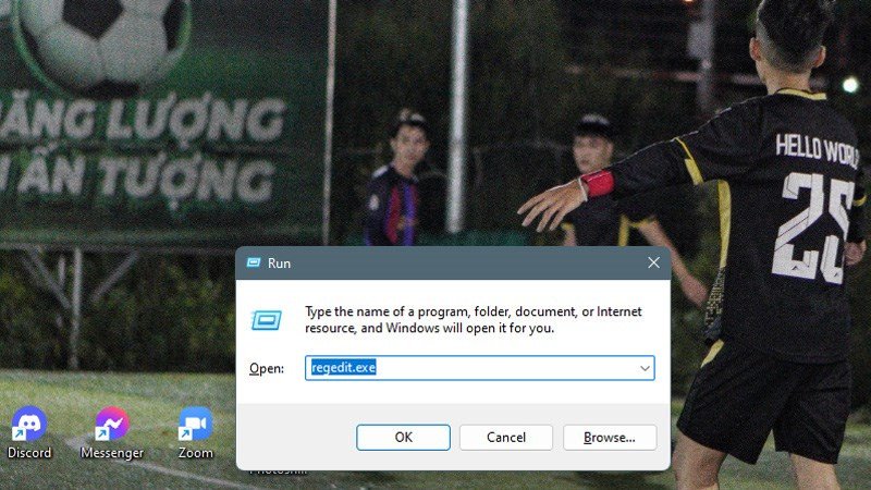 Vào regedit.exe để tắt thuật toán Nagle