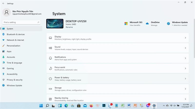Vào Settings > System > Power &amp; battery để bật Battery Saver