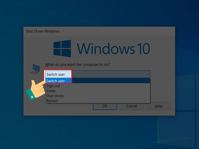 Về màn hình đăng nhập