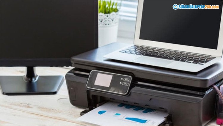 Vị trí đặt máy in Canon và laptop để kết nối ổn định