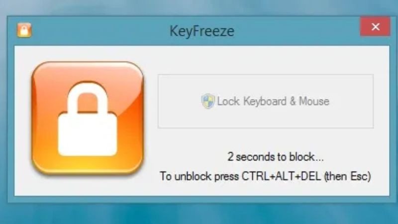 Vô hiệu hóa bàn phím bằng KeyFreeze