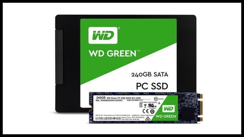 WD Green là sản phẩm của phân khúc bình dân, dễ tiếp cận