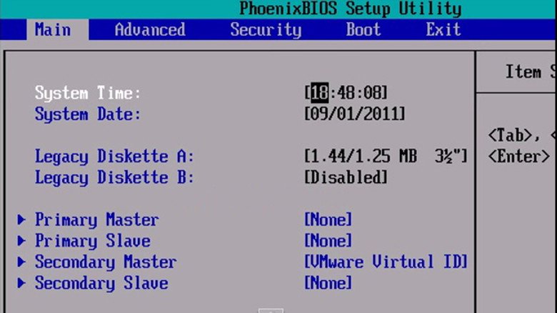 Xác định nguyên nhân bàn phím bị vô hiệu hóa qua chế độ BIOS
