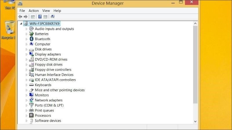 Xác định thông tin card đồ họa trên laptop mới qua Device Manager