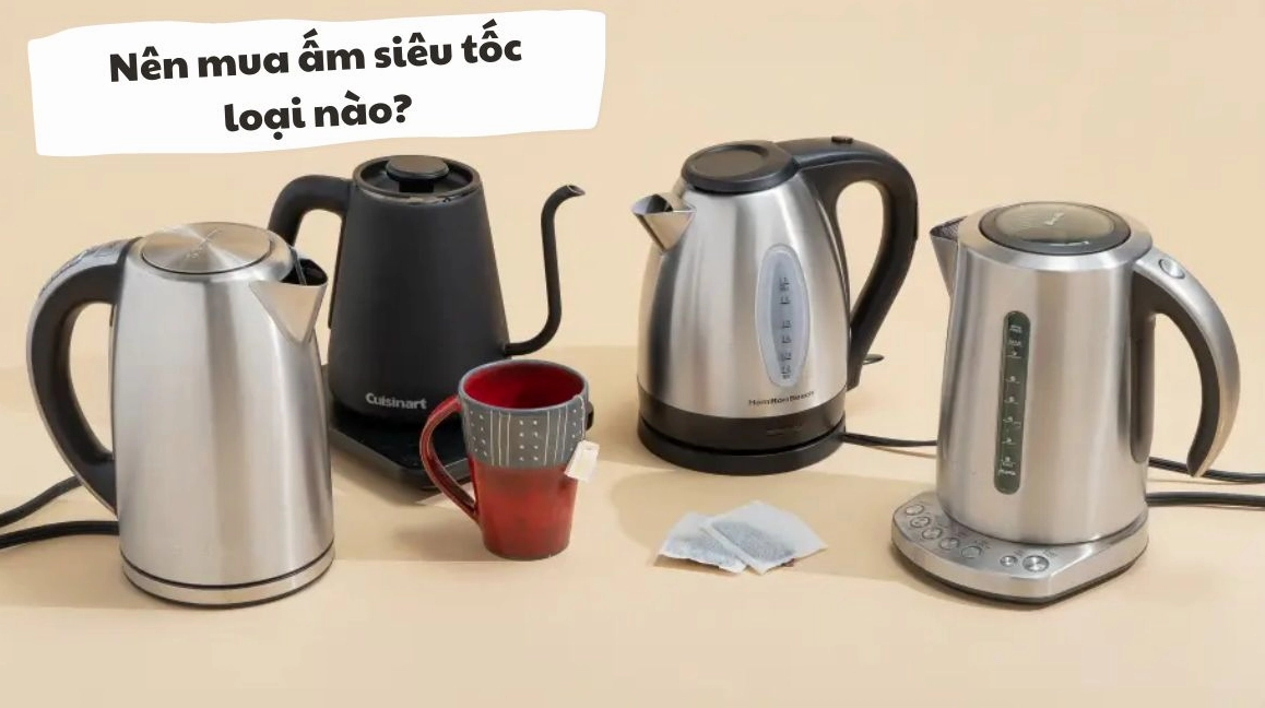 Ấm Đun Nước Siêu Tốc Loại Nào Tốt Nhất 2026? Ấm siêu tốc Xiaomi