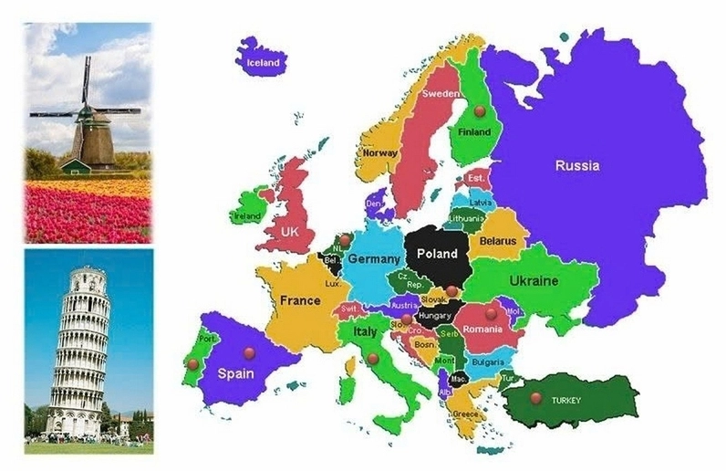 Châu Âu có những nước nào? Khám phá 2026 Bản đồ các nước Nam Âu