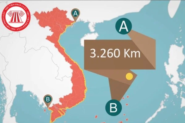 Bản đồ đường bờ biển Việt Nam