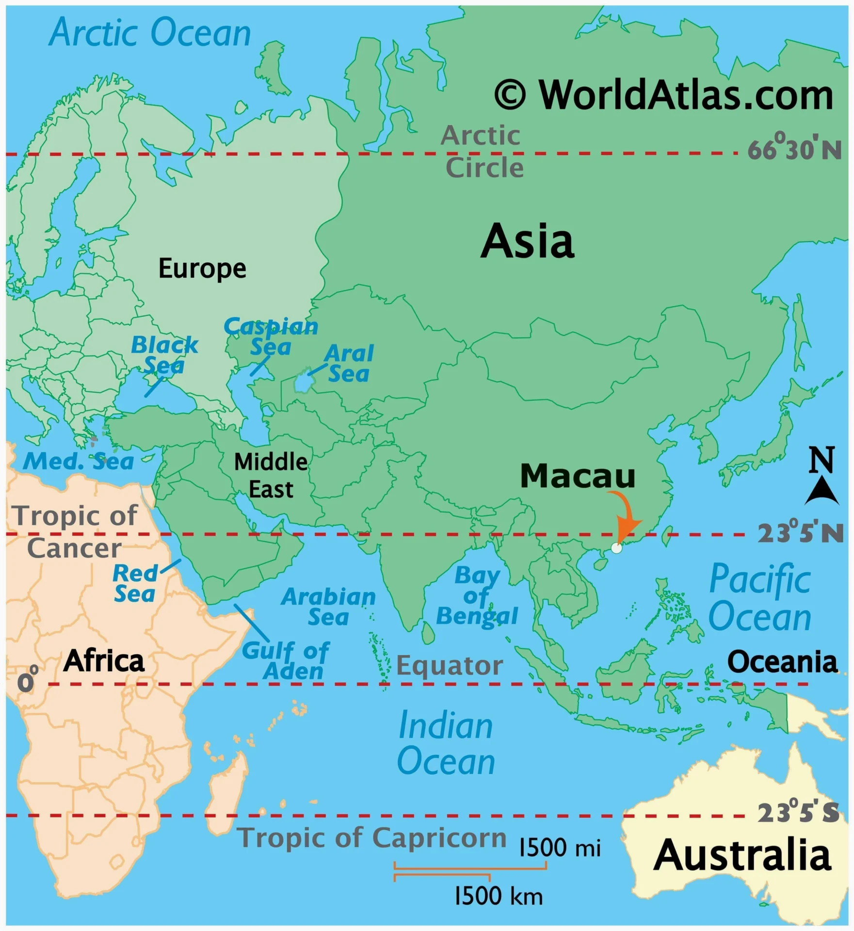 Macao Thuộc Nước Nào? Khám Phá Lịch Sử và Văn Hóa Độc Đáo Bản đồ vị trí địa lý của Macao