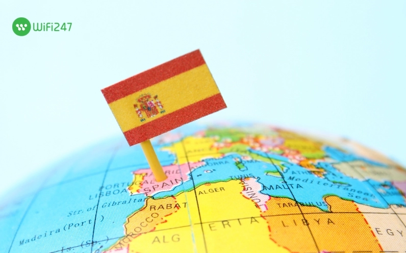 Spain là nước nào? Khám phá trọn bộ thông tin chi tiết 2026 Bản đồ vị trí địa lý của Spain (Tây Ban Nha)