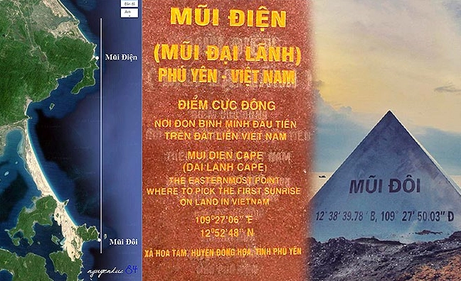 Cực Đông Nước Ta Nằm Ở Tỉnh Nào? Khám Phá Mũi Đôi Đất Liền Bản đồ Việt Nam với điểm cực đông