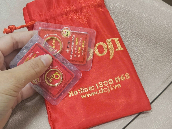 Bảo quản vàng nhẫn Doji 9999