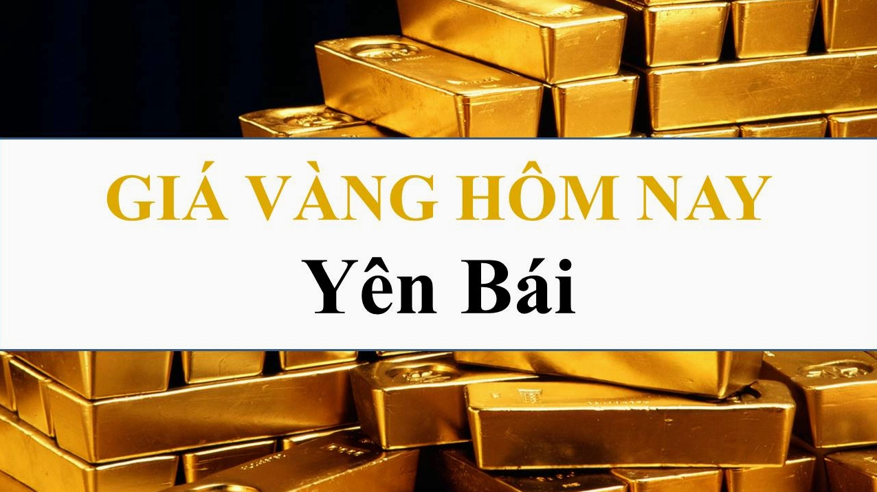 Biển hiệu cửa hàng vàng tại Yên Bái