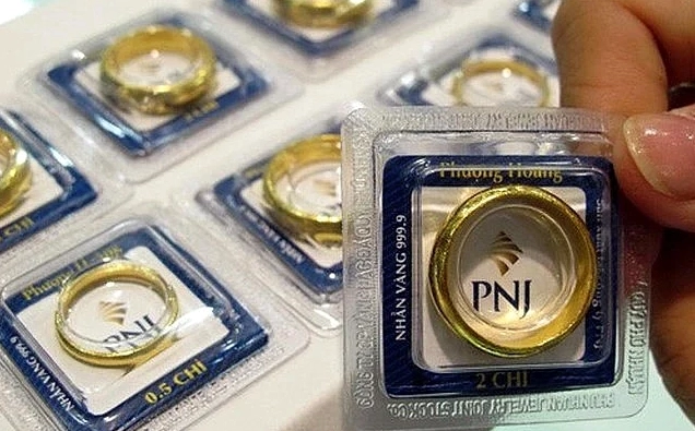 Biến động giá vàng PNJ theo thời gian
