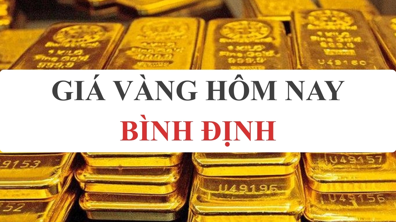 Biểu đồ biến động giá vàng tại Bình Định