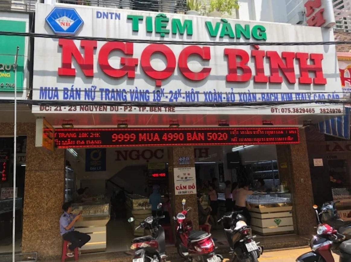 Biểu đồ giá vàng cập nhật