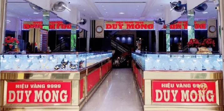 Biểu đồ giá vàng Duy Mông hôm nay