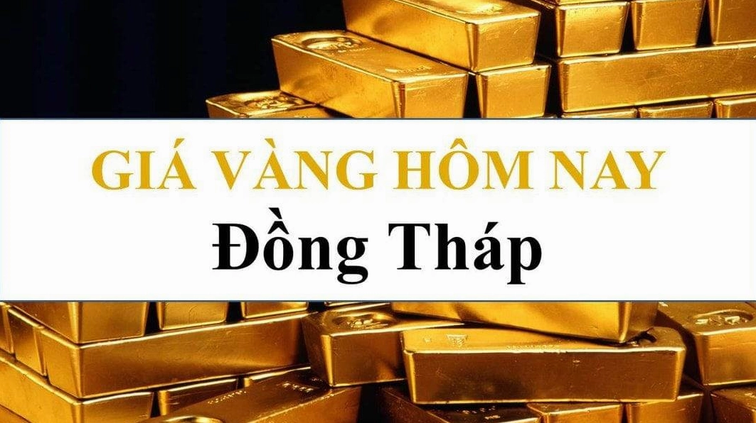 Biểu đồ giá vàng hôm nay tại Đồng Tháp