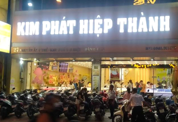 Biểu đồ giá vàng Kim Phát Hiệp Thành hôm nay chi tiết