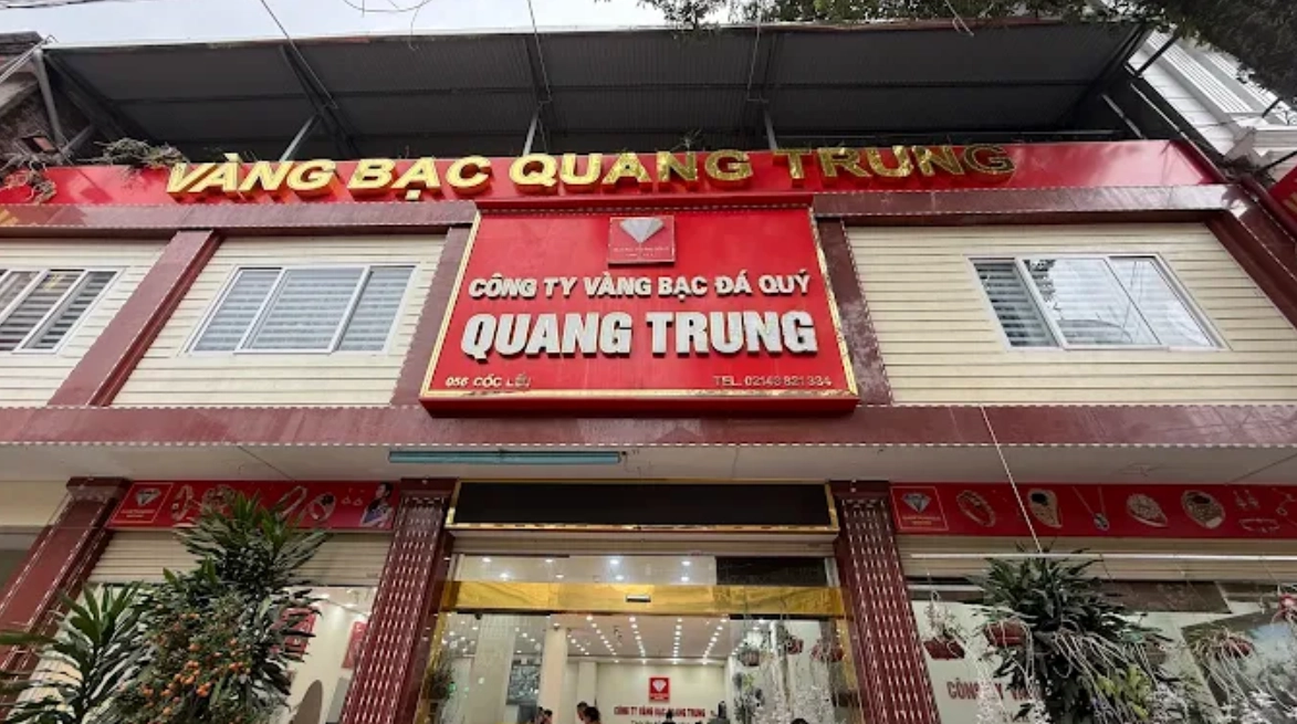 Biểu đồ giá vàng Quang Trung Lào Cai hôm nay