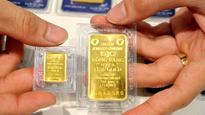 Biểu đồ giá vàng SJC 1 chỉ cập nhật
