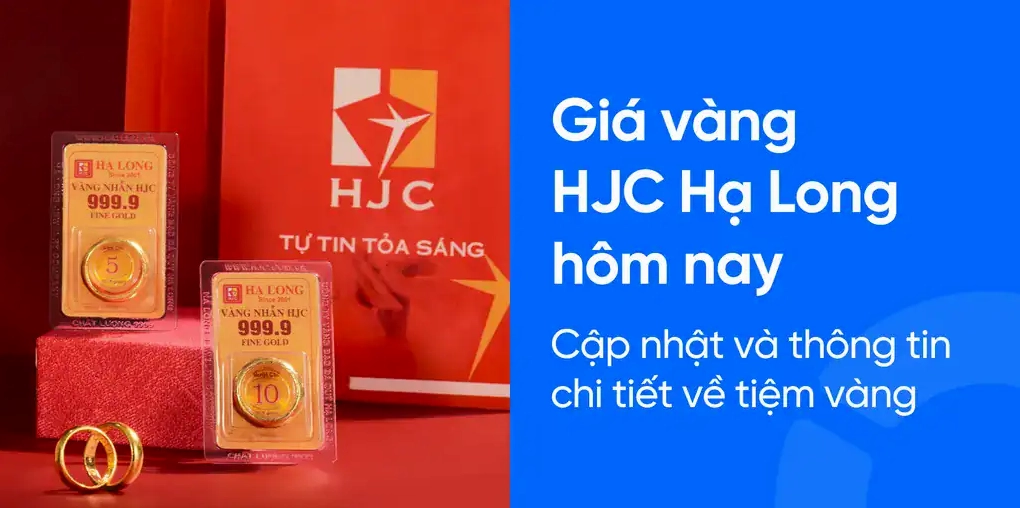 Biểu đồ giá vàng SJC tại Hạ Long, Quảng Ninh hôm nay