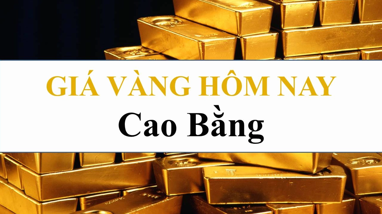 Biểu đồ giá vàng tại Cao Bằng