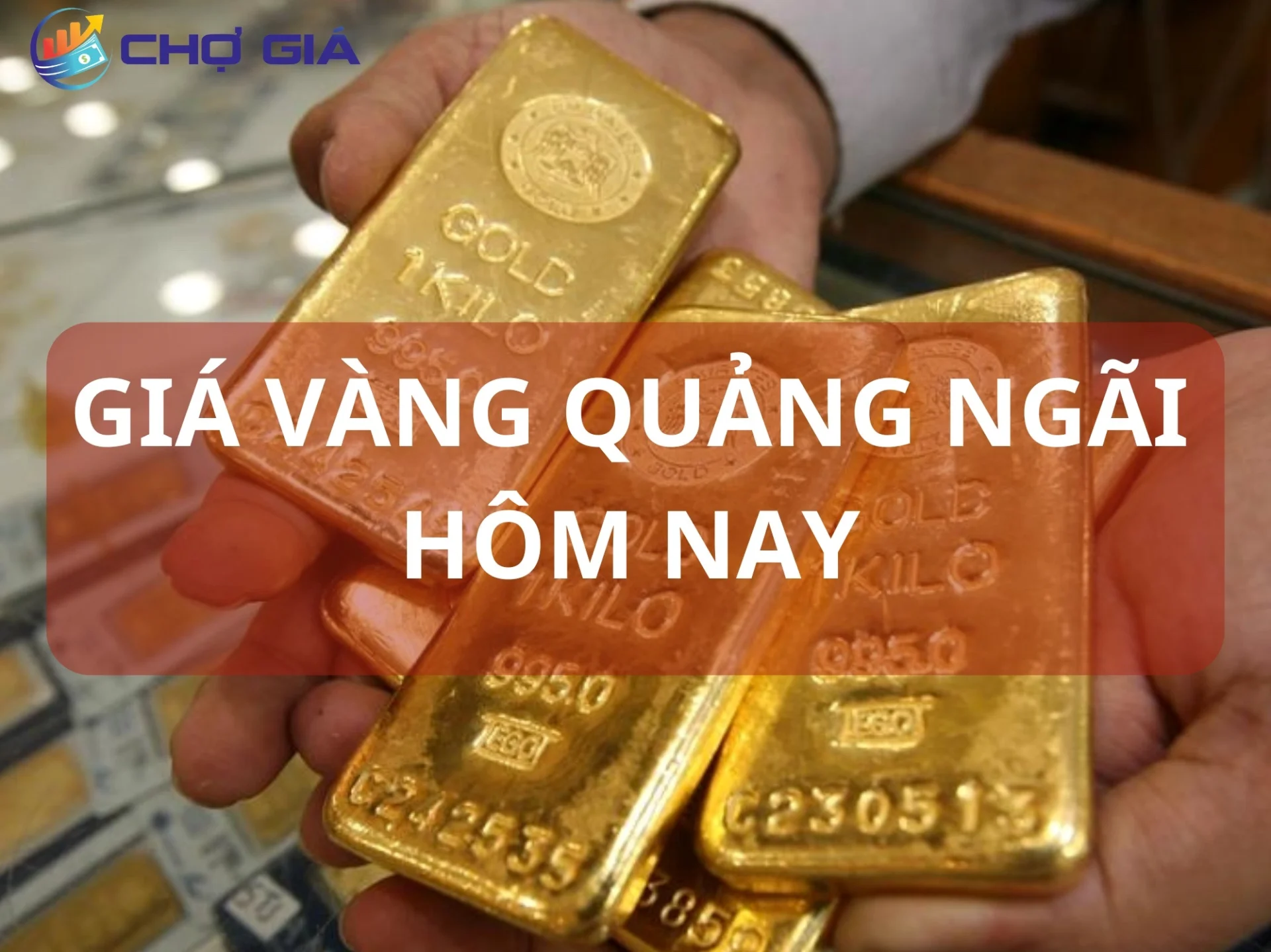 Biểu đồ giá vàng tại Quảng Ngãi