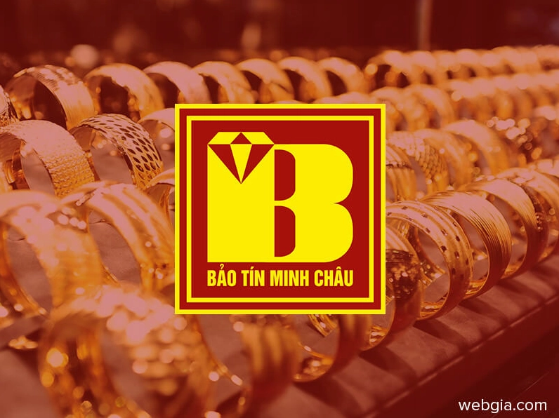 Biểu đồ giá vàng theo thời gian tại Bảo Tín Minh Châu