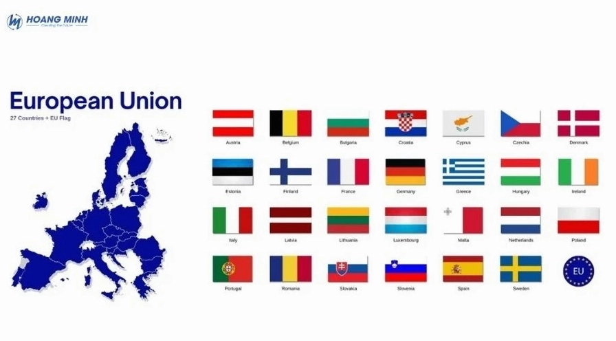 Liên minh EU Gồm Những Nước Nào? Cập nhật 2026 Biểu tượng Liên minh Châu Âu