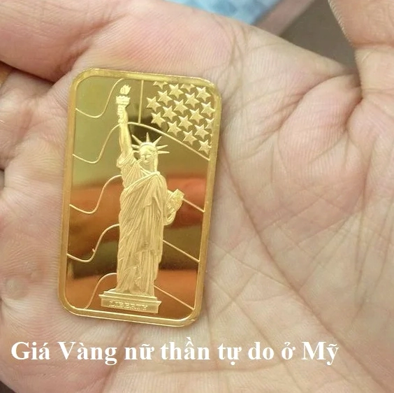 Biểu tượng Nữ thần Tự do và vàng