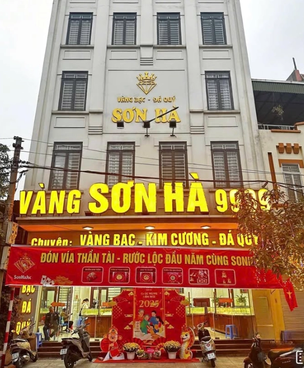 Bộ sưu tập trang sức cưới tại Vàng Sơn Hà Bắc Ninh