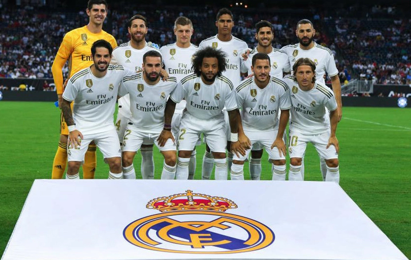Real Madrid ở nước nào? Hé lộ nguồn gốc CLB Hoàng gia TBN Các cầu thủ Real Madrid ăn mừng bàn thắng