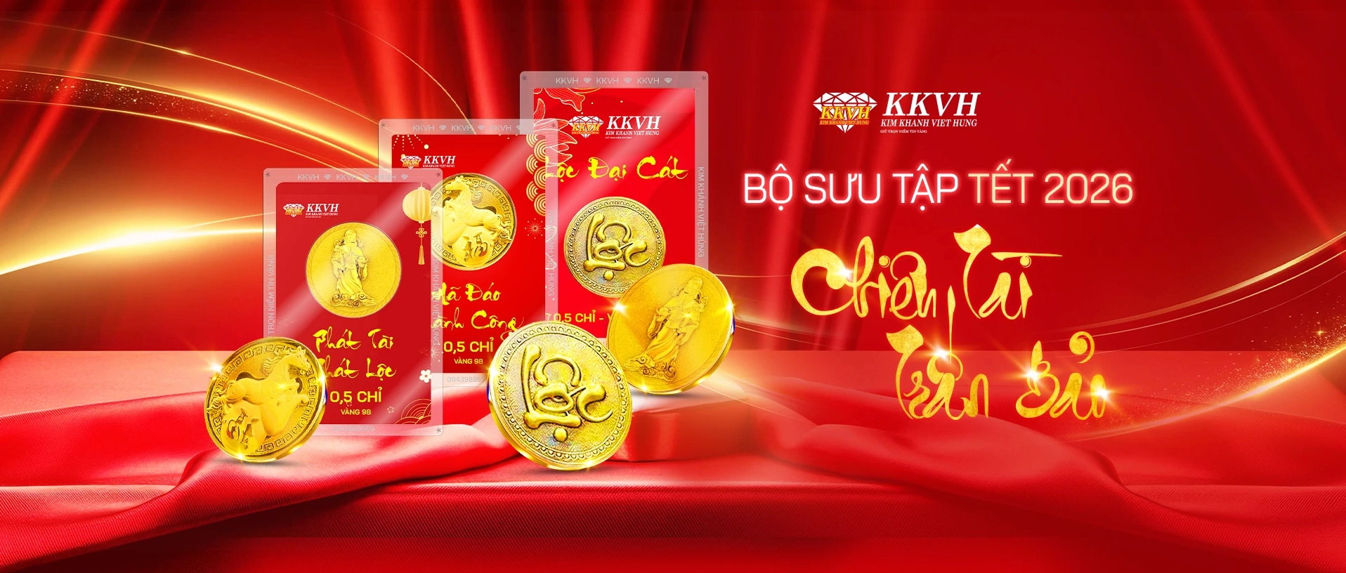 Các sản phẩm vàng tại Kim Khánh Việt Hùng
