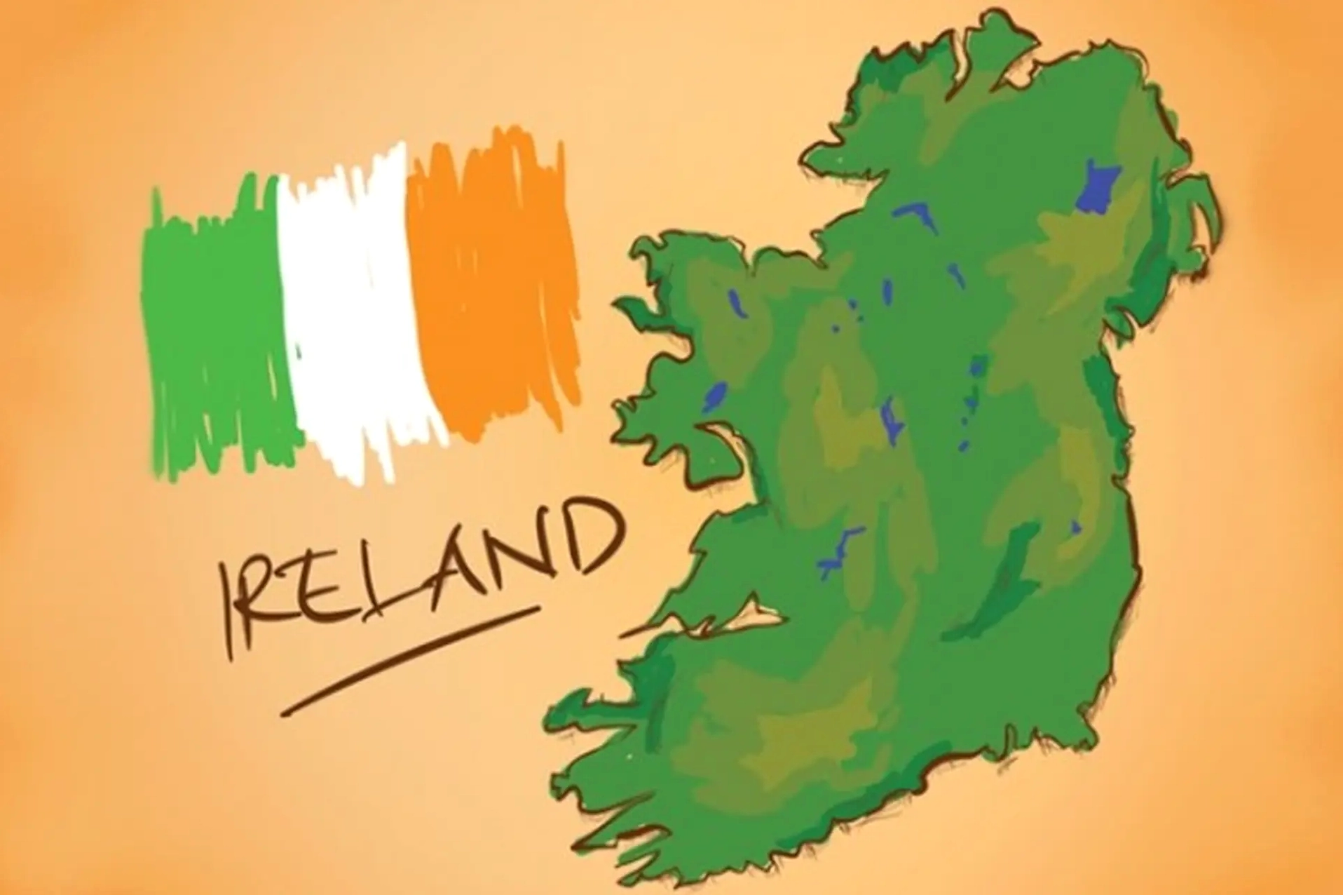 Ireland là nước nào? Khám phá Đảo Ngọc Xanh bí ẩn Cảnh quan Ireland xanh mướt