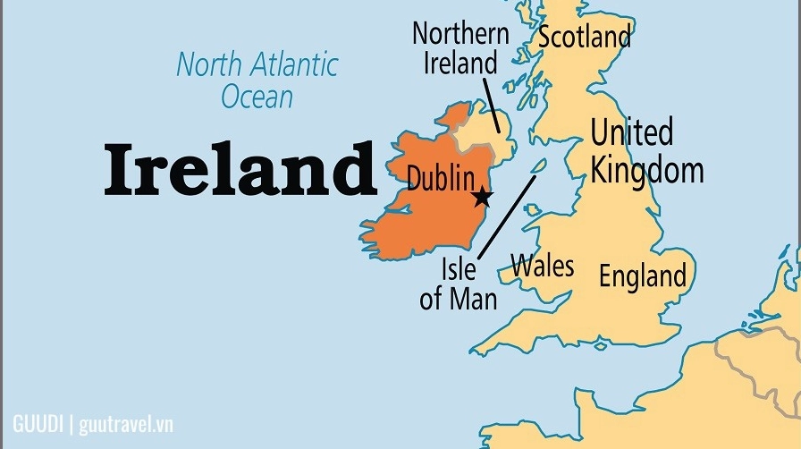 Ireland là nước nào? Khám phá Đảo Ngọc Xanh bí ẩn Cảnh quan Ireland
