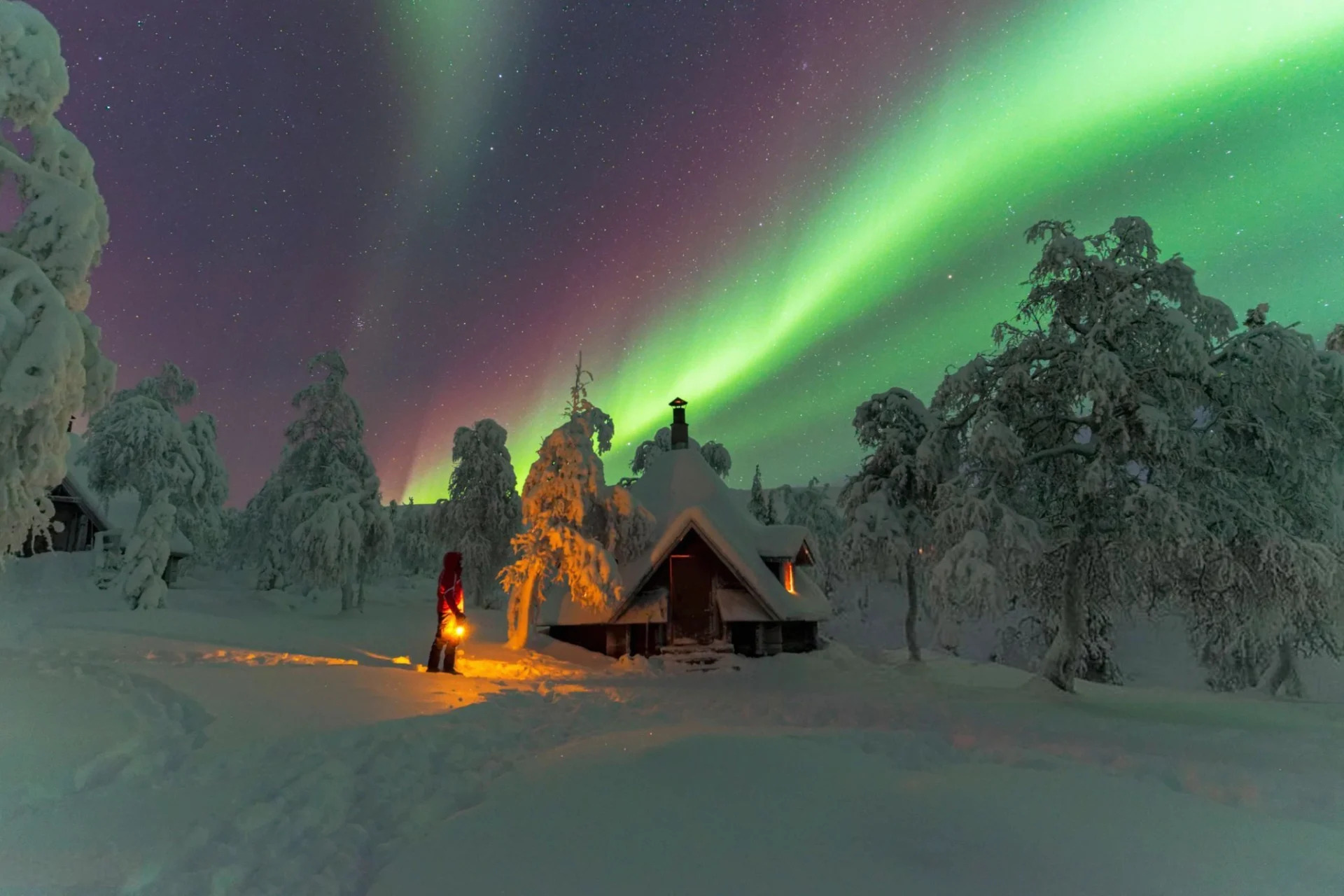 Finland Là Nước Nào? Khám Phá Xứ Sở Ngàn Hồ Đầy Thu Hút Cảnh quan thiên nhiên mùa đông ở Phần Lan